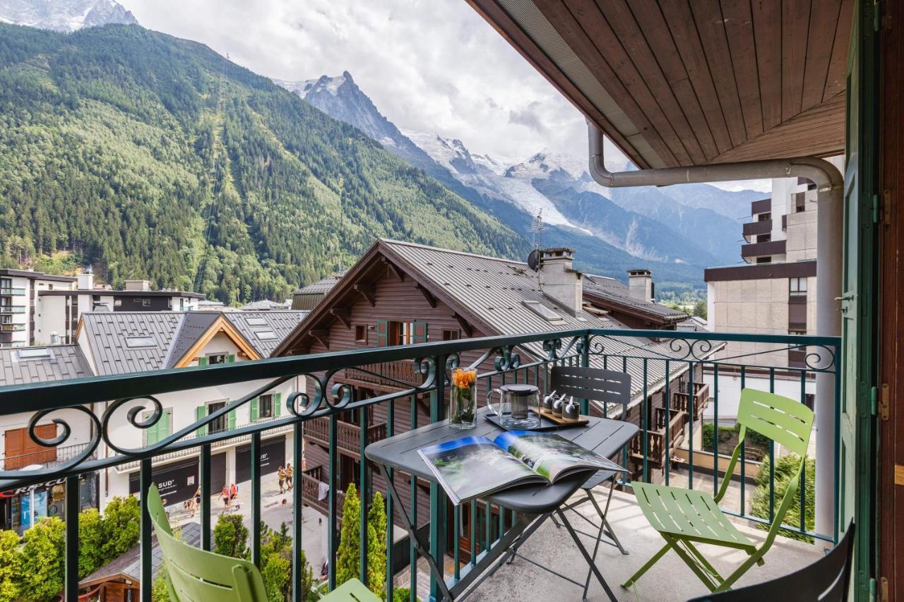 Central Duplex Apartment - Blanc Neige - Happy Rentals Chamonix Mont Blanc Exterior foto