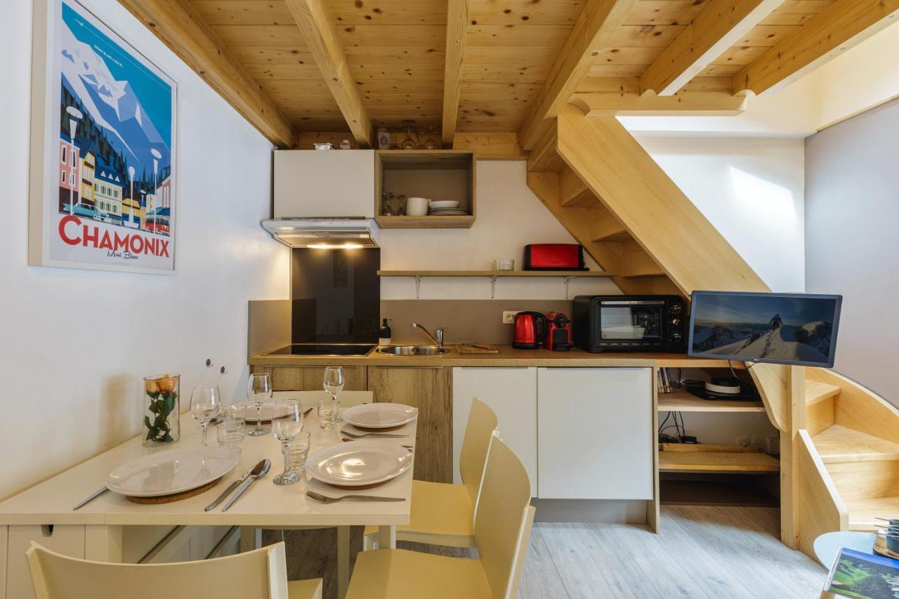 Central Duplex Apartment - Blanc Neige - Happy Rentals Chamonix Mont Blanc Exterior foto