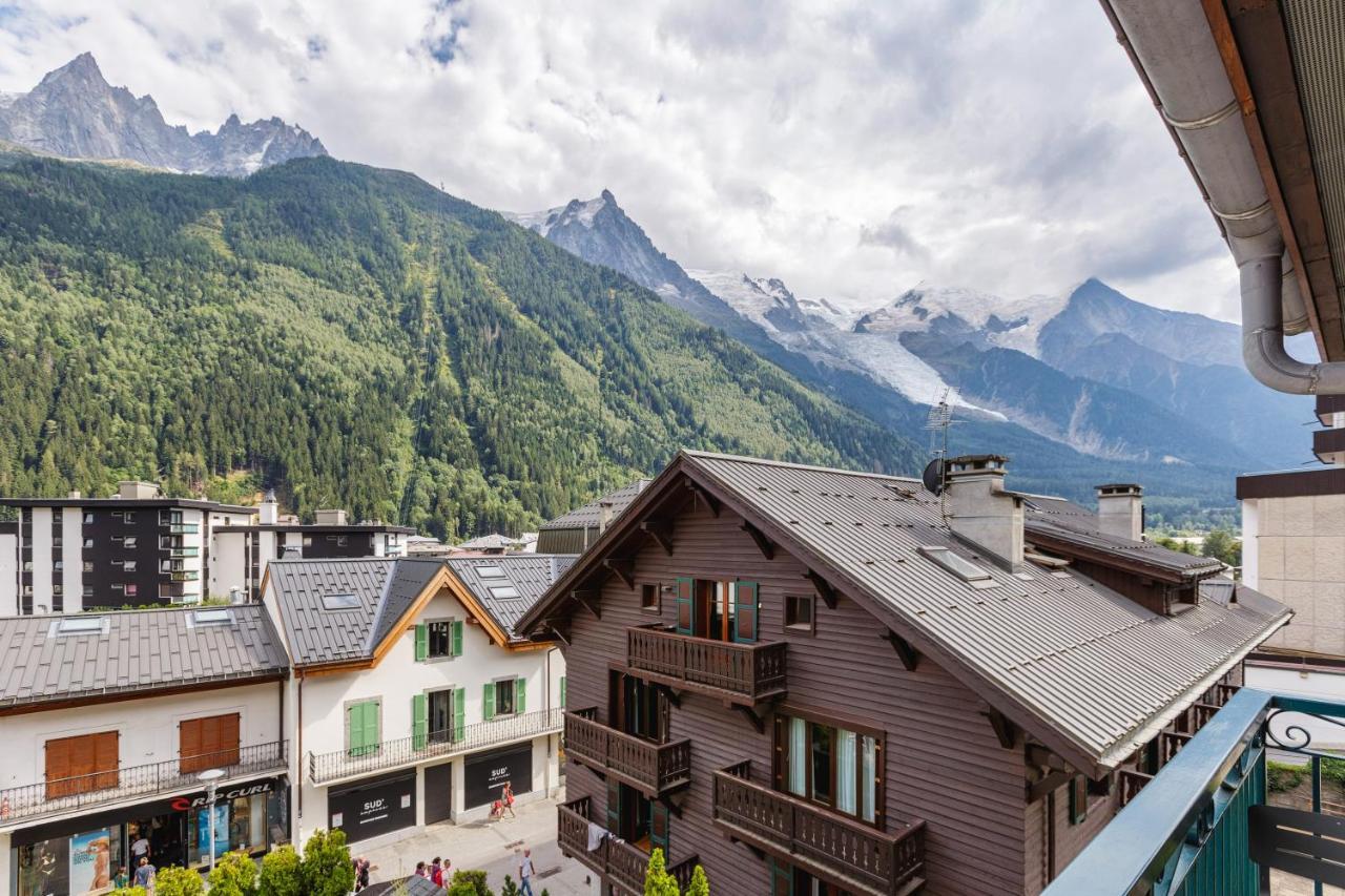 Central Duplex Apartment - Blanc Neige - Happy Rentals Chamonix Mont Blanc Exterior foto